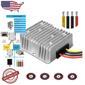 Robuster 5V 20A DC Spannungsregler 100W 12V/24V Step-Down wasserdichtes Modul - Bild 1 von 9