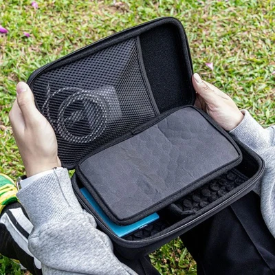 Black Hard Shell EVA Case for Mac Mini Pro and Mouse Travel Protection - Image 1 of 4