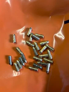 BRASS ELECTRICAL BULLET CONNECTORS X 25 SUIT 1960s CARS - Picture 1 of 1