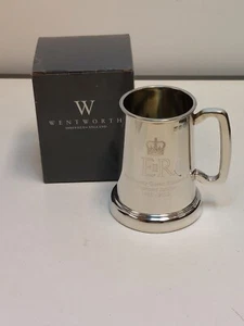 Wentworth Pewter The Shilling Tankard Queen Elizabeth II Diamond Jubilee - Picture 1 of 17
