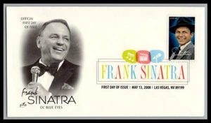US FDC # 4265 42c Frank Sinatra ArtCraft Color Cancel 2008, 9p3728 - Picture 1 of 1