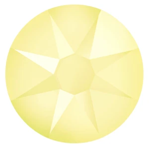 POWDER YELLOW Hotfix 2.8mm 10ss 2038 IHC Austrian Crystal Flatback Rhinestones - Picture 1 of 5