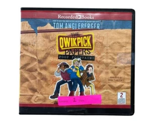 The Qwikpick Papers: Poop Fountain - Audio CD By Tom Angleberger - GOOD - Picture 1 of 2