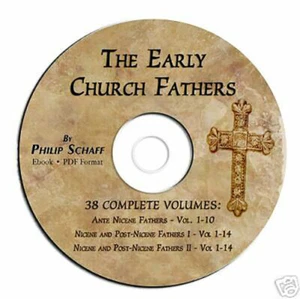 Early Church Fathers-Philip Schaff-ALL 38 VOLUMES-Christ Bible History Nicene-CD - Picture 1 of 2