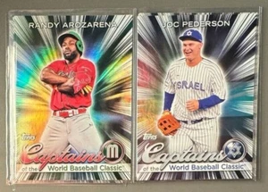 Insertos de capitanes clásicos mundiales de béisbol 2023 Topps CC1-20 TÚ ELIGES - Imagen 1 de 1