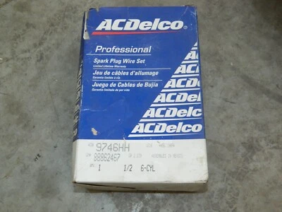 НОВЫЙ ACDELCO 9746HH 88862467 ПРОФЕССИОНАЛЬНЫЙ СВЕЧА ЗАЖИГАНИЯ ПРОВОД КОМПЛЕКТ 1/2 6-CYL - Изображение 1 из 2