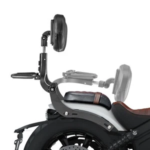 Multi-Purpose Passenger Driver Backrest Sissy bar for Indian Scout Bobber Rogue - Picture 1 of 13