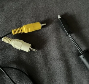 Adapter Kabel micro USB Stecker auf 2 x Cinchstecker Verstärker - Zdjęcie 1 z 3