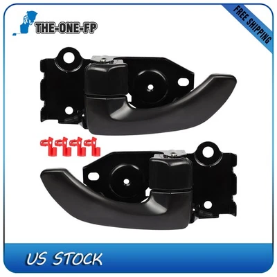 2x Front Left Right Interior Door Handles For 2001-2005 2006 Hyundai Santa Fe Foto 1 de 4