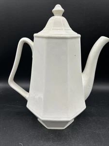 10” Vintage Ceramic Coffee Pot Homer Laughlin Heritage Style  - Picture 1 of 4