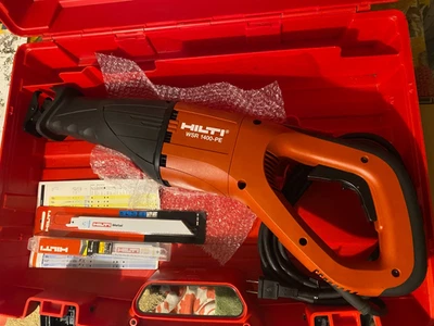 Hilti WSR 1400-PE Reciprocating Saw 120v 60Hz 13a 1400w 2700rpm, preowned. - Image 1 of 3