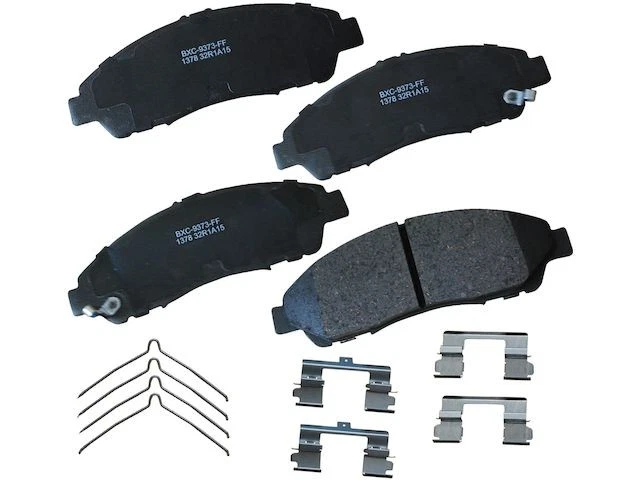 Bendix 93MW34B Front Brake Pad Set Fits 2009-2015 Honda Pilot 3.5L V6 - Изображение 1 из 1