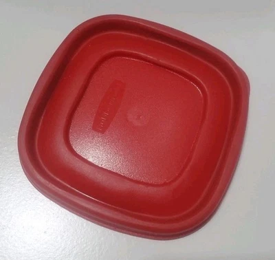 1 contenedor de alimentos de repuesto Rubbermaid Easy Find Lid 7J58 rojo 4,5 pulgadas Foto 1 de 3