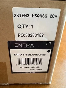 Entra CL3 Round or Square IC Air-Tight New Construction Adjustable LED Housing - Picture 1 of 14