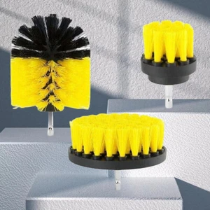 3 Stück Power Scrubber Elektrische Bohrmaschine Bürste Bad WC Reinigung Scheibenbürste - Bild 1 von 11