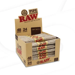 RAW ungebleichte Hanfborsten Pfeifenreiniger natürliche saugfähige Fasern | volle Box - Bild 1 von 2