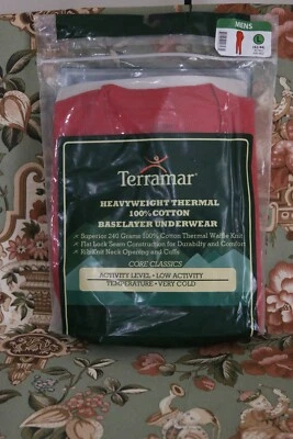Terramar Heavyweight Térmico 100% Algodón Una Pieza Nuevo. Foto 1 de 2