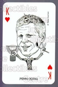 2011-12 Finnish World Champions Playing Card #13 Mikko Koivu