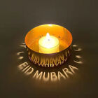 Gold Metal Candlestick Ramadan Decorations Muslim Hollow Projection Candlest-Lg