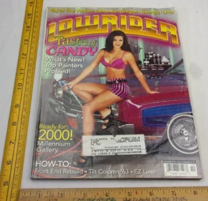 LowRider magazine vintage car shows hispanic culture rims chrome girls 12/1999 - Picture 1 of 8