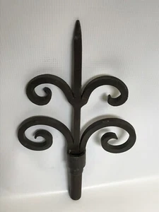Hand Forged Iron Decorative Finial - Picture 1 of 6