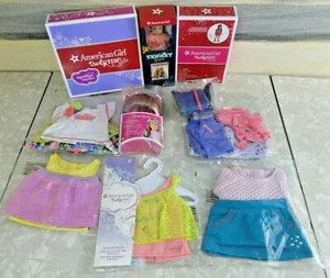 HUGE American Girl Truly Me DOLL CLOTHING Lot 18" Dolls Holiday Dreams Pj's NEW - Picture 1 of 10