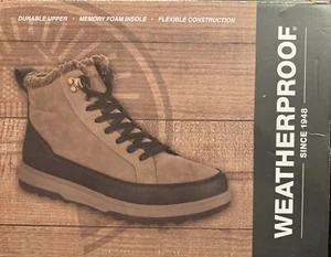 Weatherproof Men's Logjam Size 11, Lace-Up Sneaker Boot, Brown - Picture 1 of 5