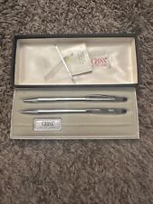Cross Medalist Ballpoint Pen & 0.5 Pencil Set In Box Made In USA 330105