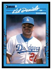 1990 Donruss Best of the NL #127 KAL DANIELS Los Angeles Dodgers