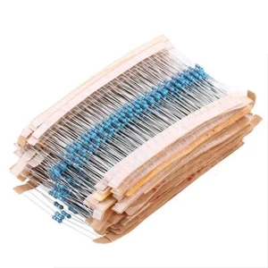 1280pcs 1/4W Metal Film Resistors Assortment - 64 Values 1Ω-10MΩ - Picture 1 of 12