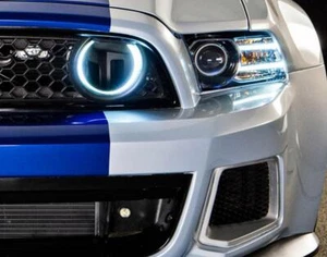 Oracle Lighting Fog Light Kit - 2010 thru Fits 2013 Ford Mustang LED Fog Halo Ki - Picture 1 of 14