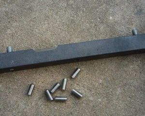 KELSEY CHASE SCREWS SET OF 7 COMPLETE SET STAINLESS STEEL PLUS A SPARE - Picture 1 of 4