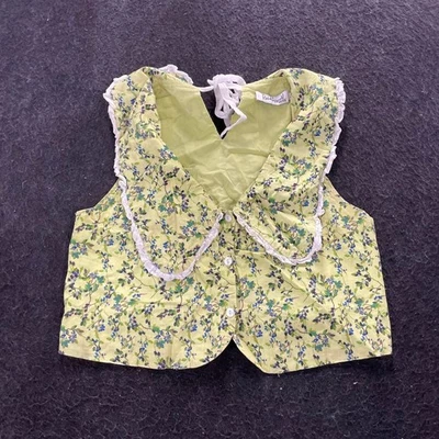 Top sin mangas para mujer RACHEL ANTONOFF Georgia talla 4 verde Foto 1 de 4