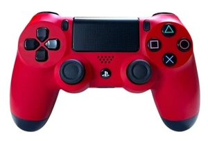 Orig Sony PlayStation 4 Controller - PS4 DualShock 4 Gamepad in Rot/Schwarz - Bild 1 von 5