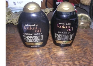 OGX KUKUI OIL 13 OZ SHAMPOO AND 13 OZ CONDITIONER - Picture 1 of 2