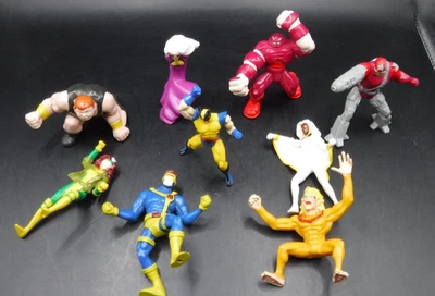 Hardee's 1995 Marvel X-Men Juego de 8 más Figura Diente de Sable Extra Foto 1 de 4