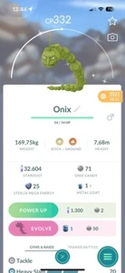 Shiny Onix | Pokemon Trade GO ✨️ - Afbeelding 1 van 1