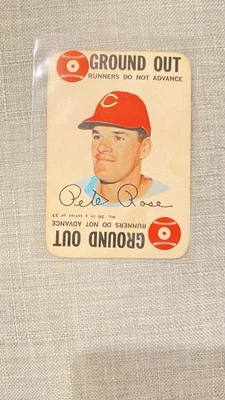 1968 Topps - Juego Pete Rose #30 Ground Out Foto 1 de 2