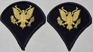 Par de UNIFORMES DE PÁJARO SUCIO ALISTADO CON PARCHE DE RANGO E-4 SPC SPC4 ESPECIALISTA DEL EJÉRCITO DE EE. UU. - Imagen 1 de 2