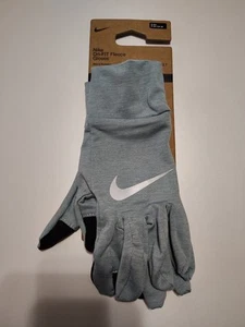 Nike Dri-Fit Fleece Men's Running Gloves Touch Screen Compatible Size Small-Med - Picture 1 of 10