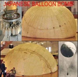 KILLER BALLOONS JAPANESE SECRET BALLOON BOMB ATTACKS THE U.S.,CANADA - Picture 1 of 7