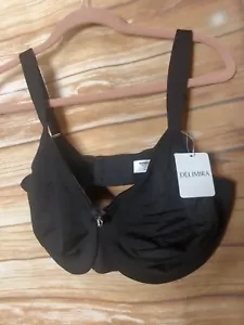 DELIMIRA Women's Minimizer Bra Full Figure Non Padded Underwire 42F NWT - Picture 1 of 9