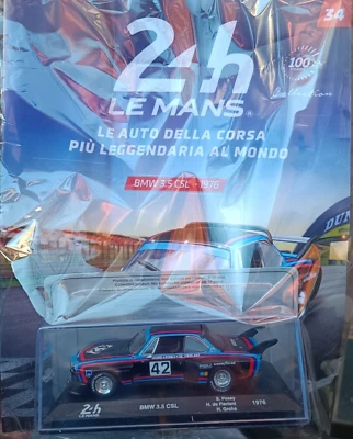 BMW 3.5 CSL  (1976) 24H LE MANS COLLECTION N.#34 1/43 - Immagine 1 di 4