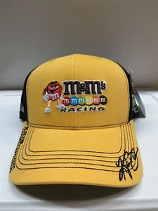 Kyle Busch #18 Monster Energy Cup Series Champion Men's Adjustable Hat Yellow - Picture 1 of 6