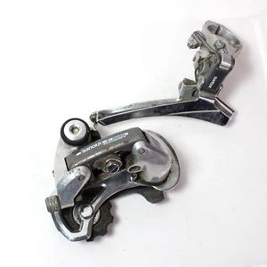 Vintage Suntour 3040 Accushift Rear Front Derailleur Set Short Cage - Picture 1 of 8