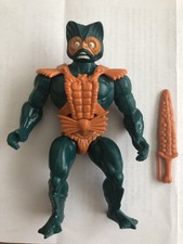 Merman Estrela Brazilian Motu Masters Of The Universe Complete Rare Aquatico