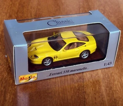 FERRARI 550 MARANELLO (1996) - MAISTO 31502 - 1/43 - CLASSIC COLLECTION - NUOVA - Immagine 1 di 4