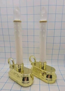 2 LED Battery Window Candle Flickering Bulb OntOff Switch Batteries Not Included - Picture 1 of 7