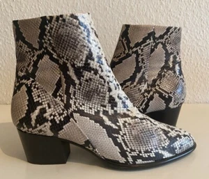 SNAKE PRINT Stiefeletten, Gr. 40 aus NL - Bild 1 von 3