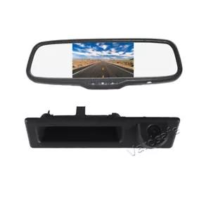Backup Camera & Monitor For BMW F10 F11 F15 F22 F23 F25 F26 F30 F31 F34 F35 F36 - Picture 1 of 9